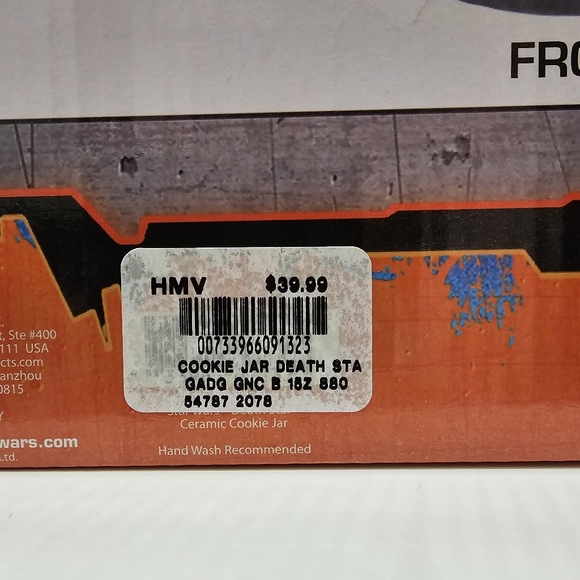 2015 Disney Star Wars Death Star ceramic Cookie Jar - Picture 3 of 4